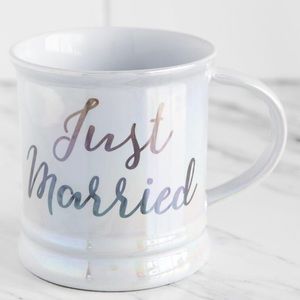 NWT JUST MARRIED MUG